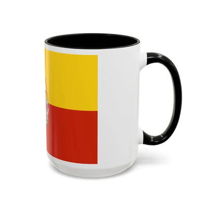 State Flag of Prague Czech Republic - Accent Coffee Mug - Go Mug Yourself