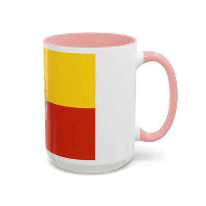 State Flag of Prague Czech Republic - Accent Coffee Mug - Go Mug Yourself