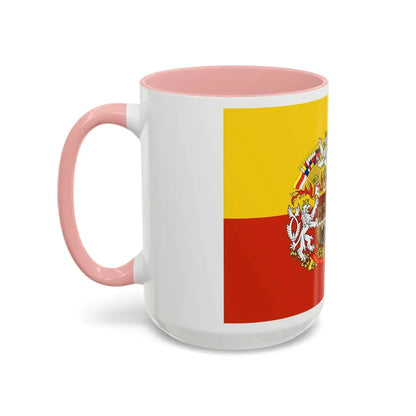 State Flag of Prague Czech Republic - Accent Coffee Mug - Go Mug Yourself