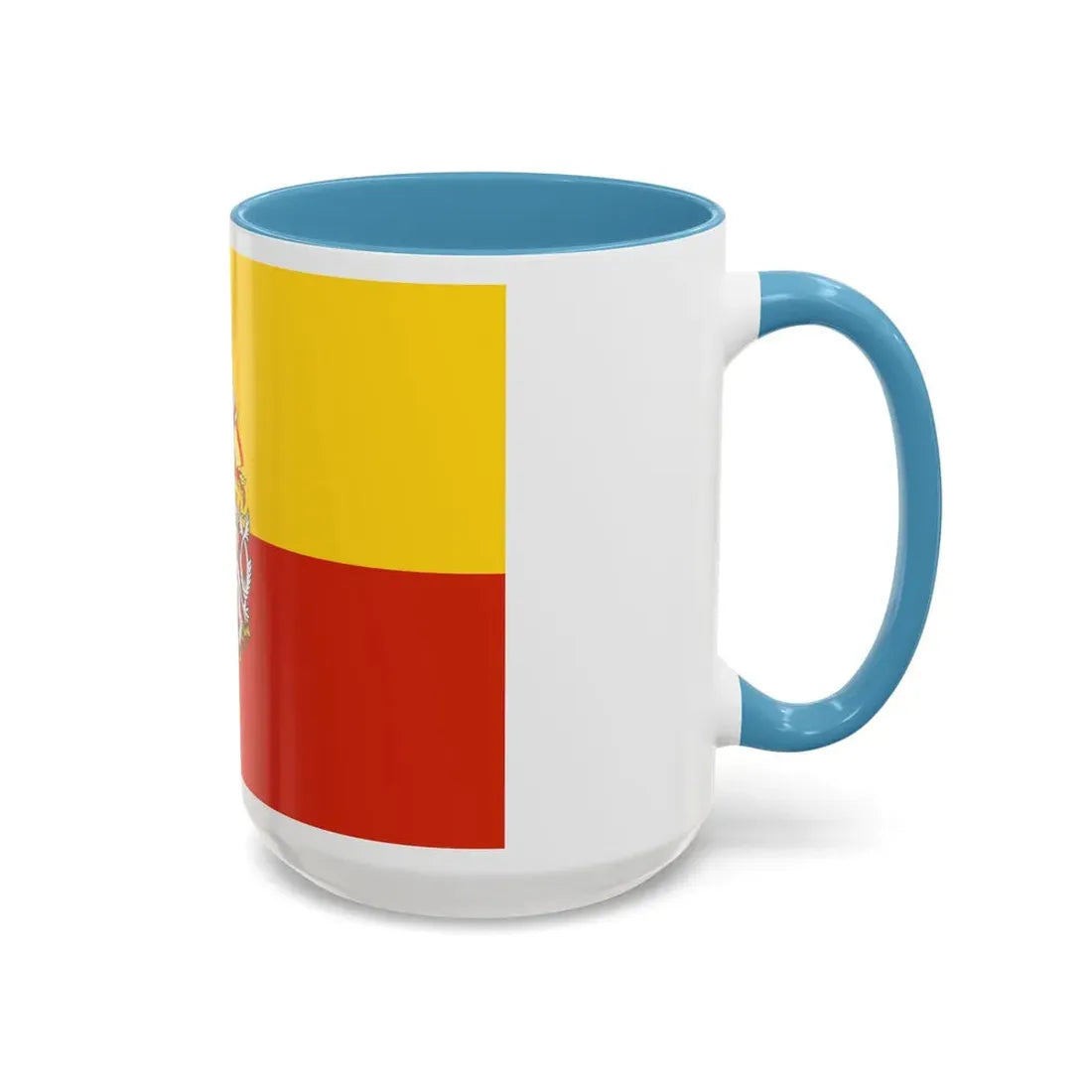 State Flag of Prague Czech Republic - Accent Coffee Mug - Go Mug Yourself