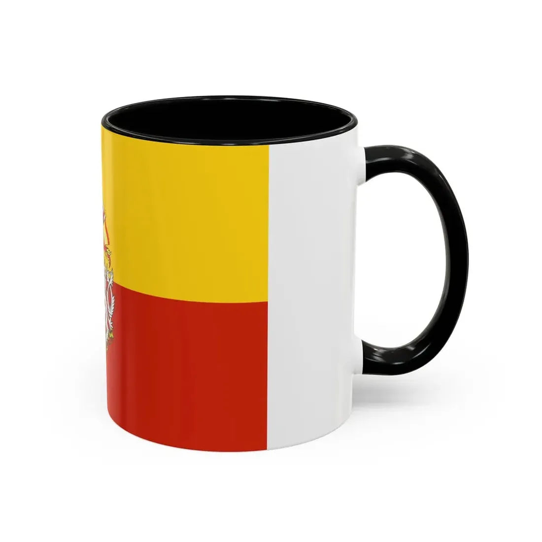 State Flag of Prague Czech Republic - Accent Coffee Mug - Go Mug Yourself