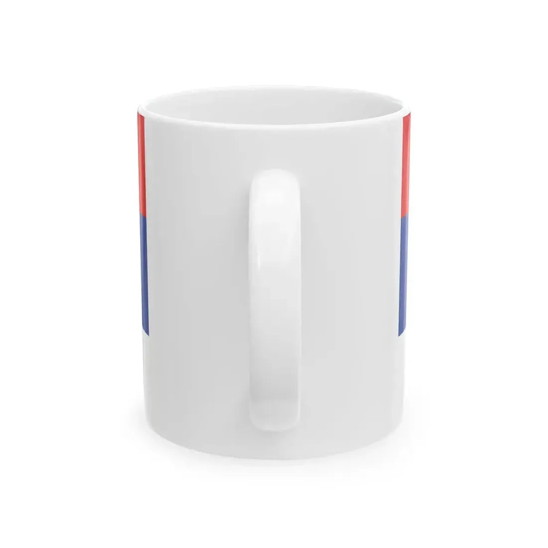 State Flag of Serbia (Serbia) White Coffee Mug - Go Mug Yourself