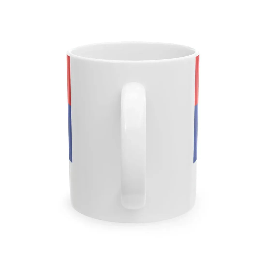 State Flag of Serbia (Serbia) White Coffee Mug - Go Mug Yourself