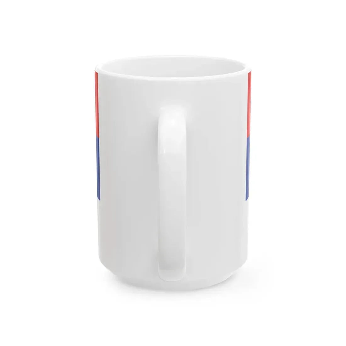 State Flag of Serbia (Serbia) White Coffee Mug - Go Mug Yourself