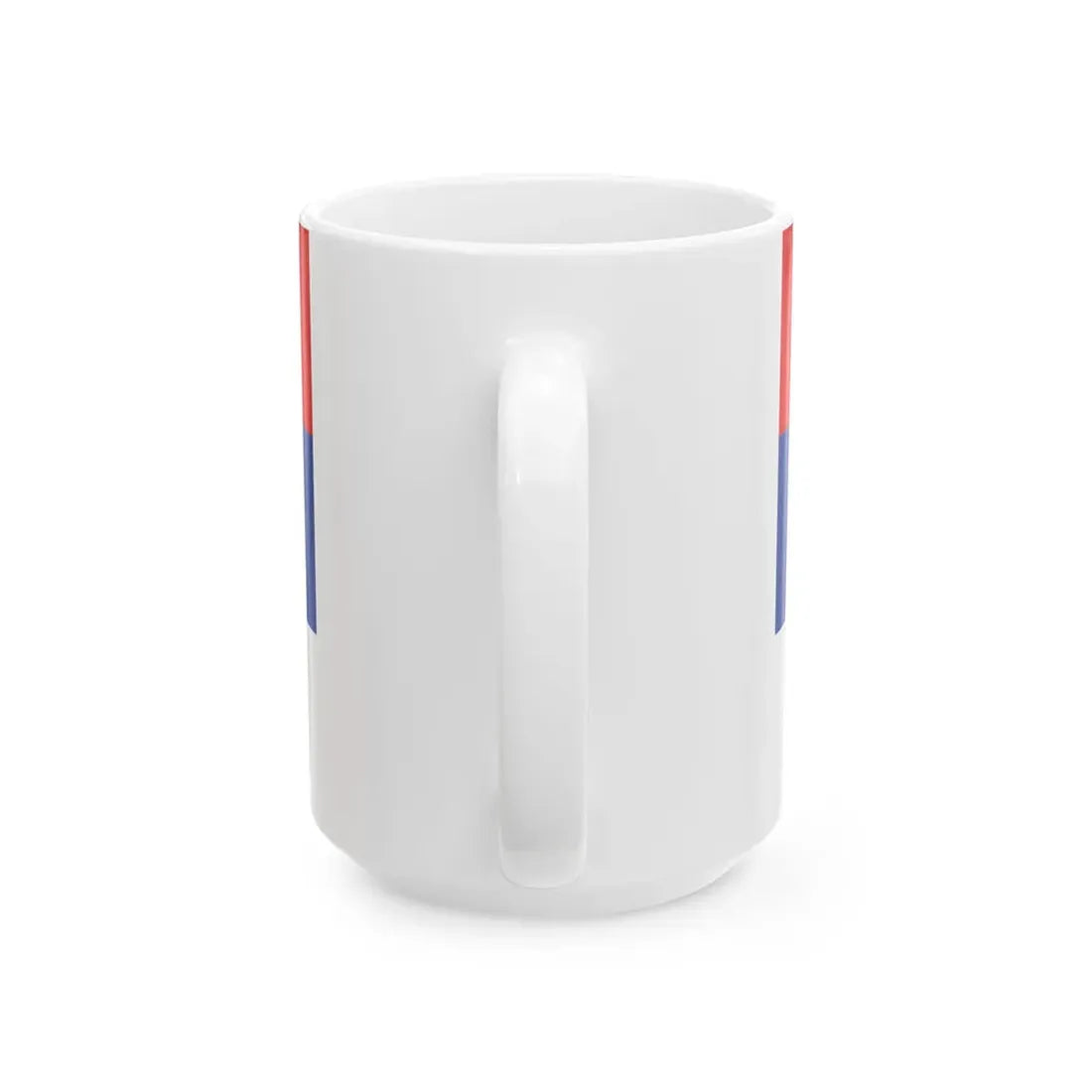 State Flag of Serbia (Serbia) White Coffee Mug - Go Mug Yourself