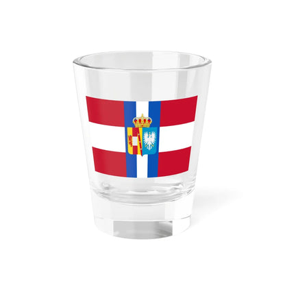 State Flag of the Duchy of Modena and Reggio 1830-1859 (Italy) Shot Glass 1.5oz 1.5oz - Go Mug Yourself