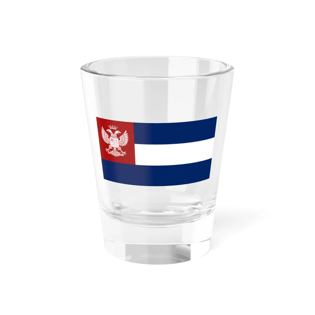 State flag of the Kingdom of Apiya Shot Glass 1.5oz 1.5oz - Go Mug Yourself