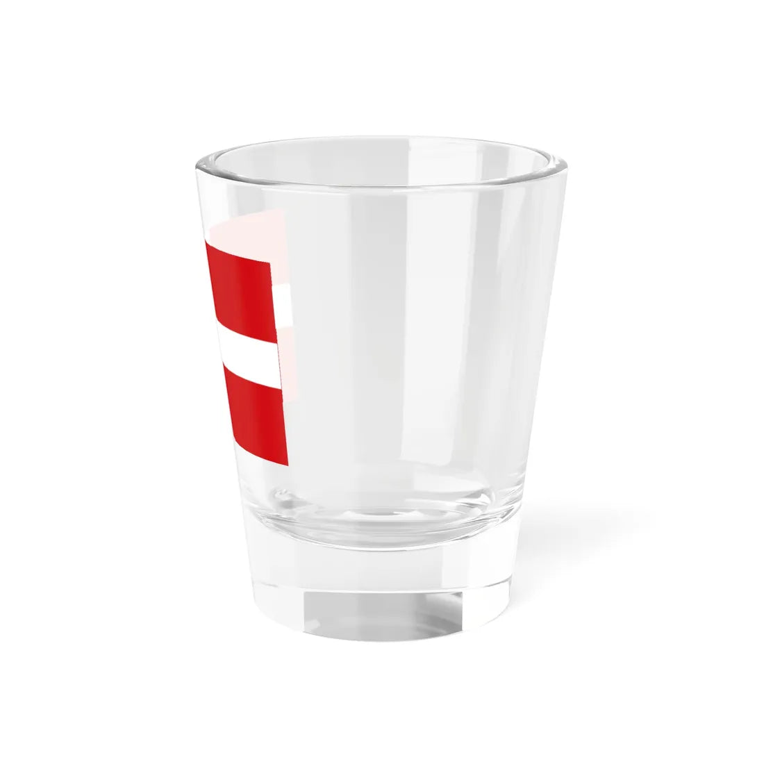 State Flag of the Savoyard States late 16th - late 18th century (France) Shot Glass 1.5oz - Go Mug Yourself