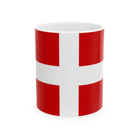 State Flag of the Savoyard States late 16th - late 18th century (France) White Coffee Mug 11oz - Go Mug Yourself