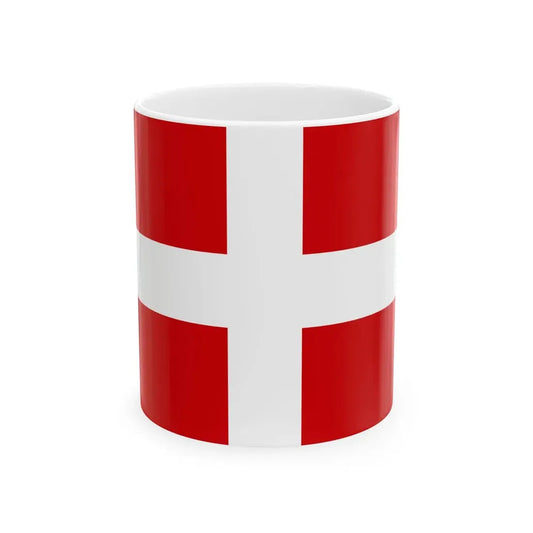 State Flag of the Savoyard States late 16th - late 18th century (France) White Coffee Mug 11oz - Go Mug Yourself