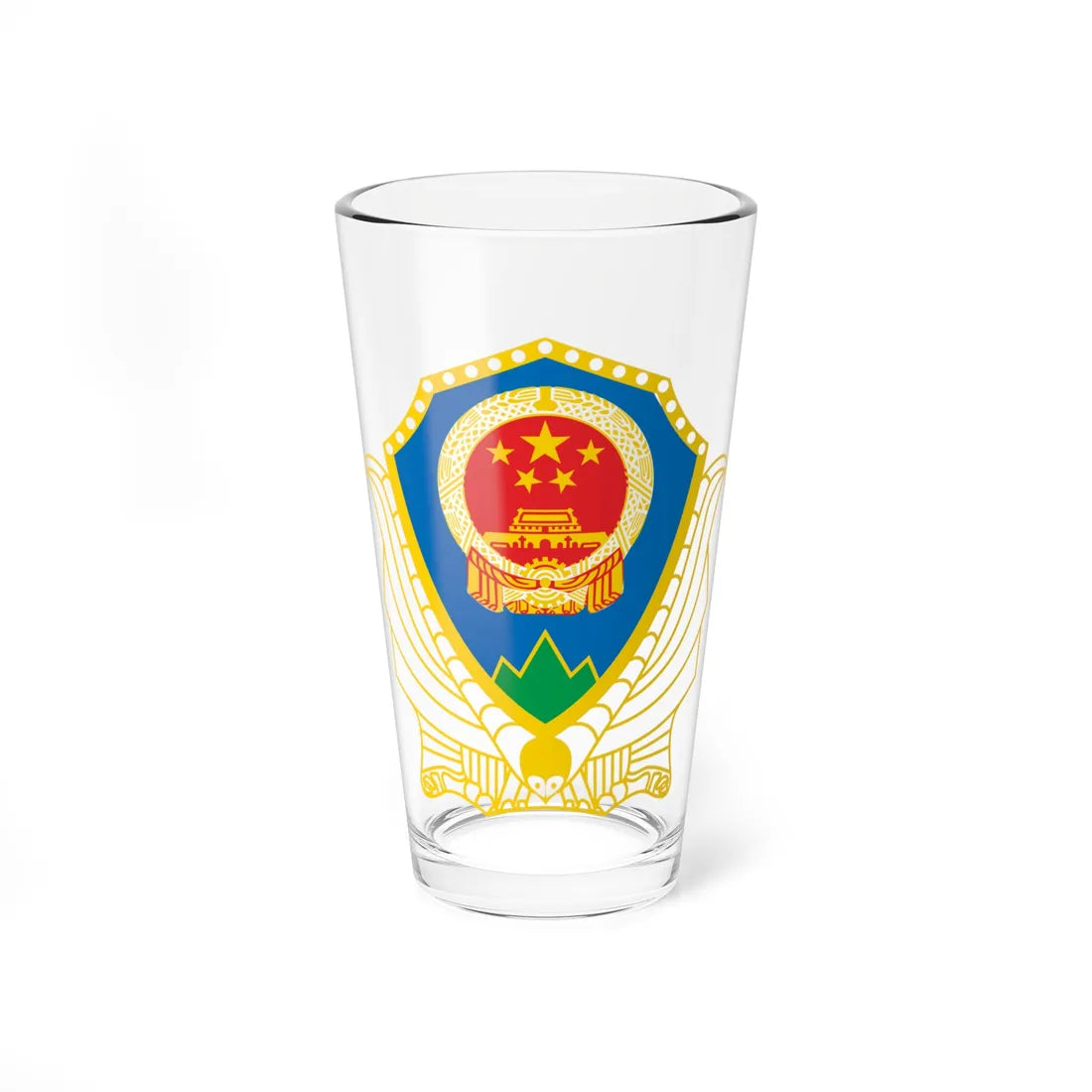 State Forestry Administration of P.R.China badge (China) (Coat of Arms) Pint Glass 16oz 16oz - Go Mug Yourself