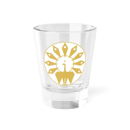 State of Burma Emblem (Myanmar) (Coat of Arms) Shot Glass 1.5oz 1.5oz - Go Mug Yourself