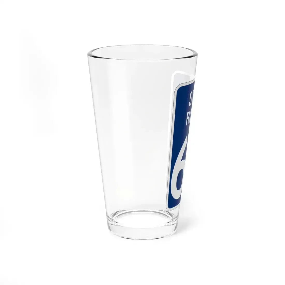 State Route 67 Wyandot County Ohio (Ohio) (Road Sign) Pint Glass 16oz - Go Mug Yourself