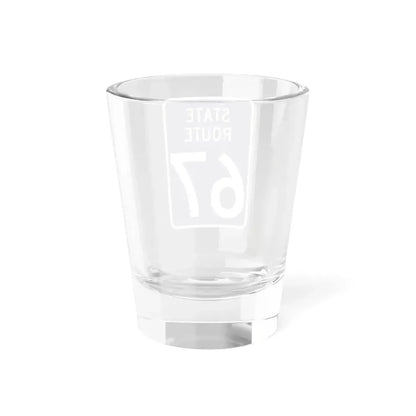 State Route 67 Wyandot County Ohio (Ohio) (Road Sign) Shot Glass 1.5oz - Go Mug Yourself