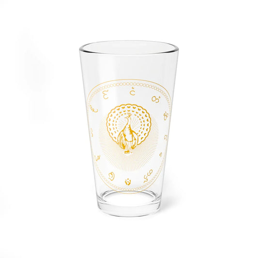 State seal of the Konbaung dynasty (Myanmar) (Coat of Arms) Pint Glass 16oz 16oz - Go Mug Yourself