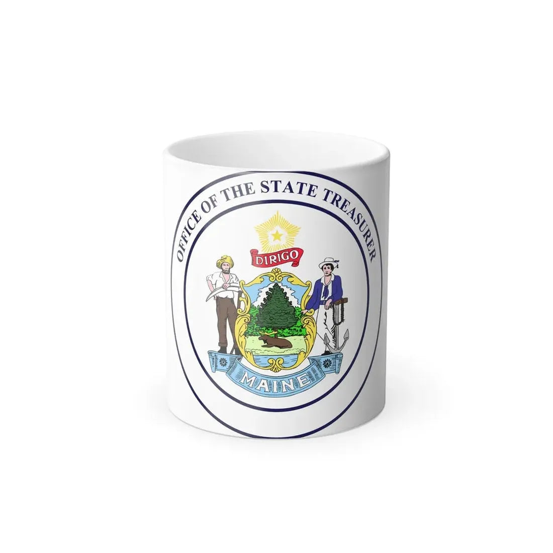 State Treasurer of Maine - Color Changing Coffee Mug 11oz - Go Mug Yourself