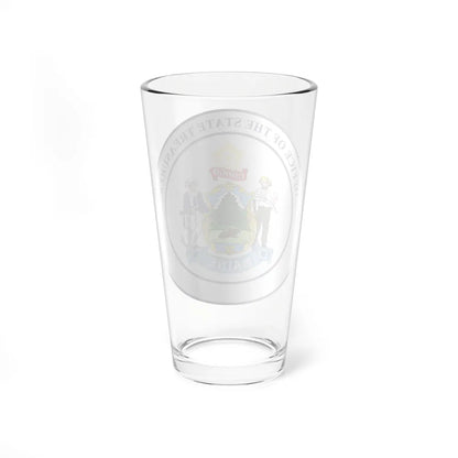 State Treasurer of Maine - Pint Glass 16oz-Go Mug Yourself