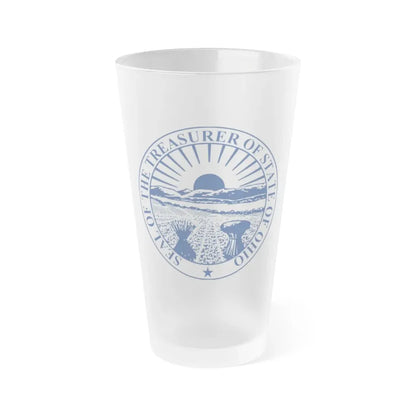 State Treasurer of Ohio - Frosted Pint Glass 16oz 16oz Frosted - Go Mug Yourself