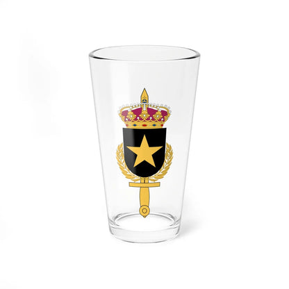 Statens försvarshistoriska museer vapen (Sweden) (Coat of Arms) Pint Glass 16oz 16oz - Go Mug Yourself