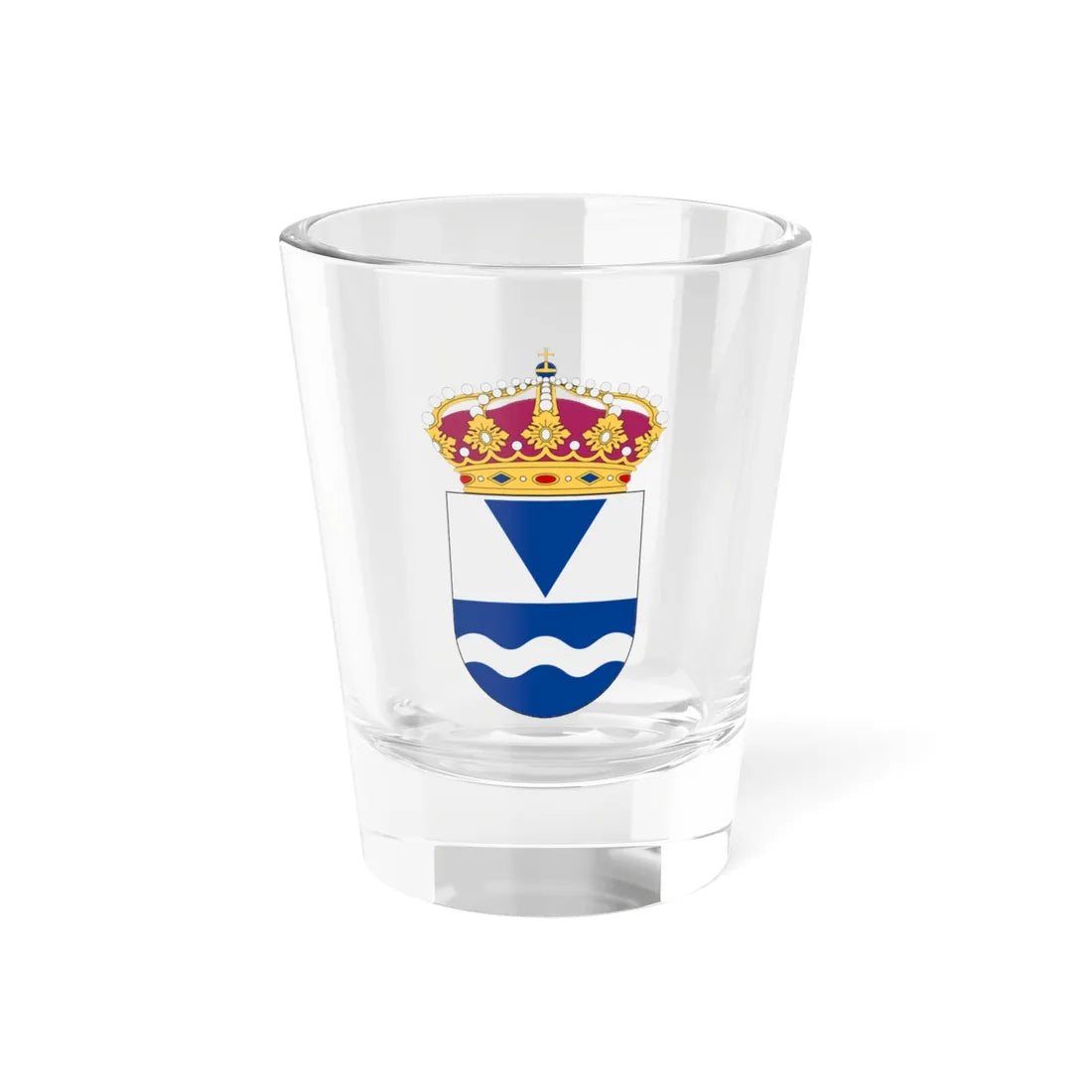 Statens Geotekniska Institut vapen (Sweden) (Coat of Arms) Shot Glass 1.5oz 1.5oz - Go Mug Yourself
