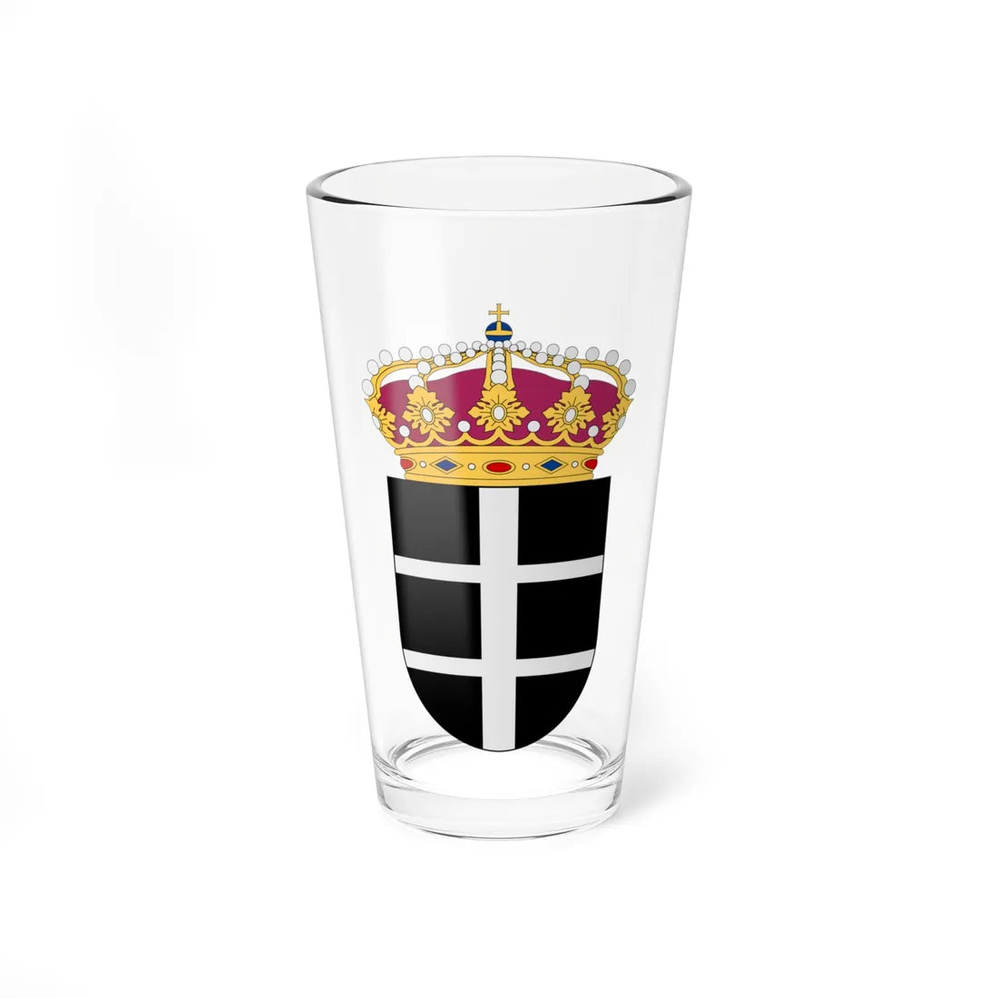 Statens planverk vapen (Sweden) (Coat of Arms) Pint Glass 16oz 16oz - Go Mug Yourself