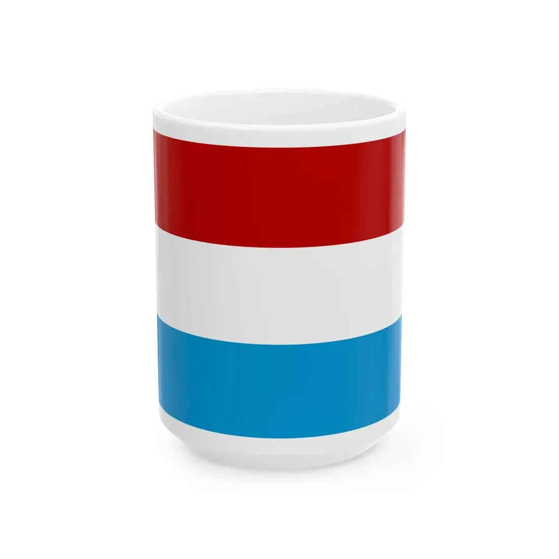 Statenvlag (Netherlands) White Coffee Mug 15oz - Go Mug Yourself