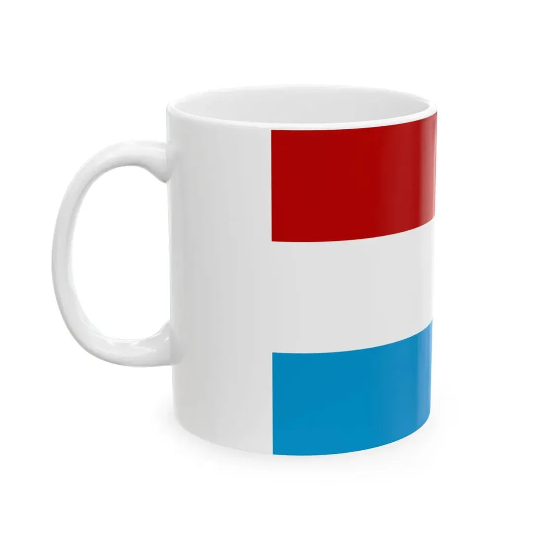 Statenvlag (Netherlands) White Coffee Mug - Go Mug Yourself