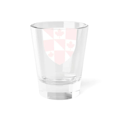 Statistical Society of Canada Arms (Canada) (Coat of Arms) Shot Glass 1.5oz - Go Mug Yourself