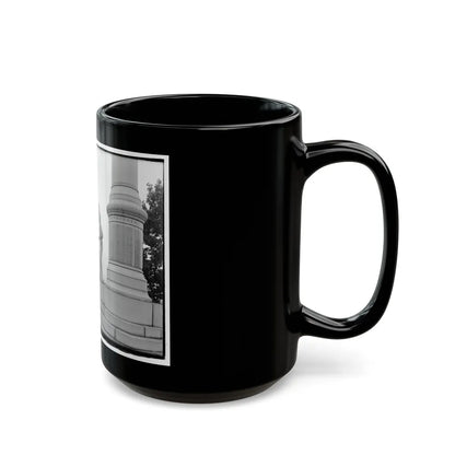 Statue Of Confederate Cannoneer On 3rd Maryland Infantry, U.S.A. & Latrobe's Battery, C.S.A. Monument, Chattanooga, Tennessee (U.S. Civil War) Black Coffee Mug-Go Mug Yourself