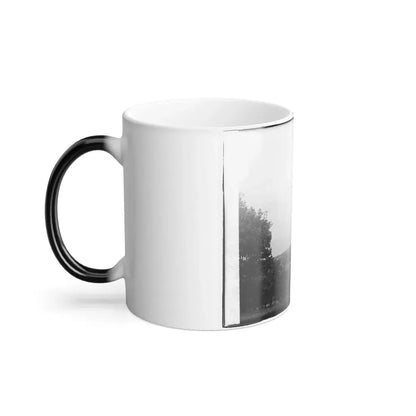 Statue of Confederate Cannoneer on 3Rd Maryland Infantry, U.S.A. & Latrobe's Battery, C.S.A. Monument, Chattanooga, Tennessee (U.S. Civil War) Color Changing Coffee Mug 11oz - Go Mug Yourself