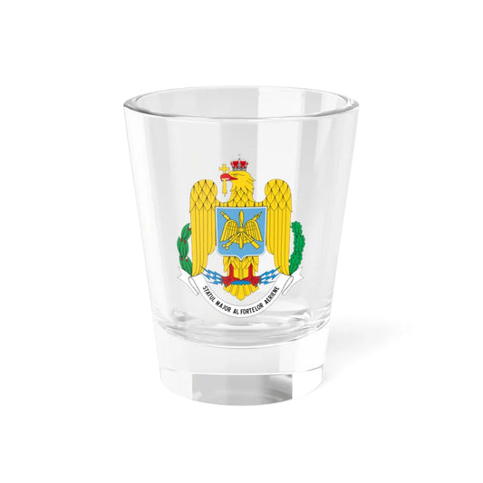Statul Major al Fortelor Aeriene (Oman) (Coat of Arms) Shot Glass 1.5oz 1.5oz - Go Mug Yourself
