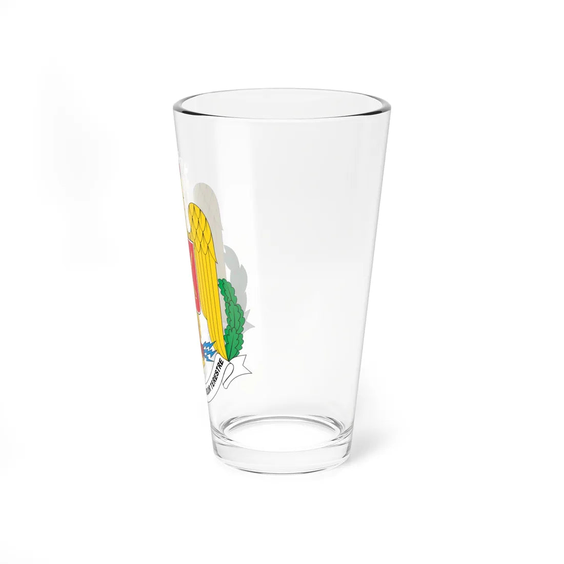 Statul major al fortelor terestre (Oman) (Coat of Arms) Pint Glass 16oz - Go Mug Yourself
