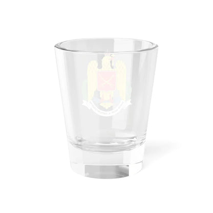 Statul major al fortelor terestre (Oman) (Coat of Arms) Shot Glass 1.5oz - Go Mug Yourself