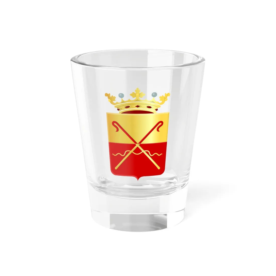 Stavoren wapen (Netherlands) (Coat of Arms) Shot Glass 1.5oz 1.5oz - Go Mug Yourself