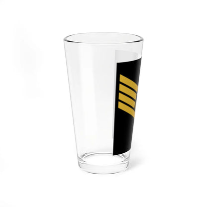 Üstçavuş rütbe (Turkey) (Military Rank) Pint Glass 16oz - Go Mug Yourself