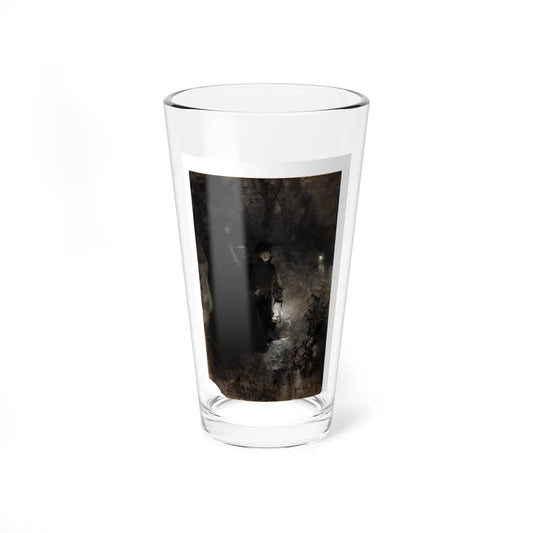 Steady Light Pulp Illustration (Magazine Illustration) Pint Glass 16oz-16oz-Go Mug Yourself