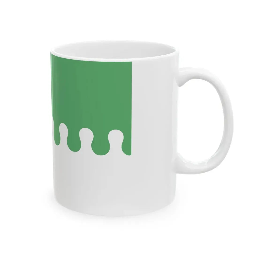 Steag raionul edinet (Moldova) White Coffee Mug - Go Mug Yourself