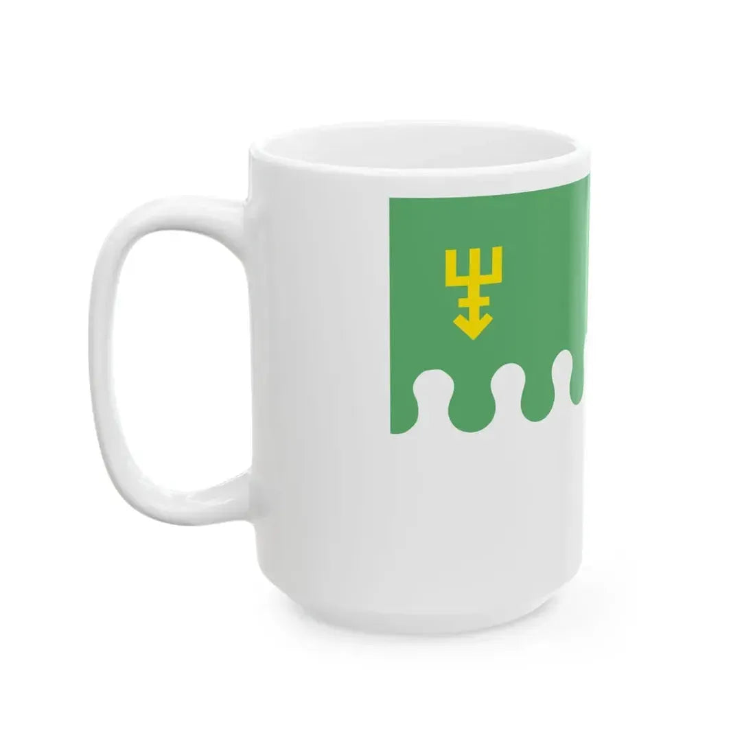 Steag raionul edinet (Moldova) White Coffee Mug - Go Mug Yourself
