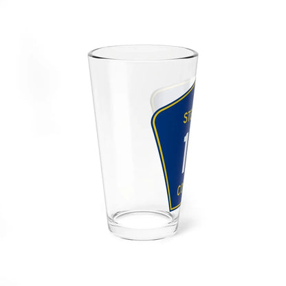 Stearns County Route 13 (Minnesota) (Road Sign) Pint Glass 16oz - Go Mug Yourself