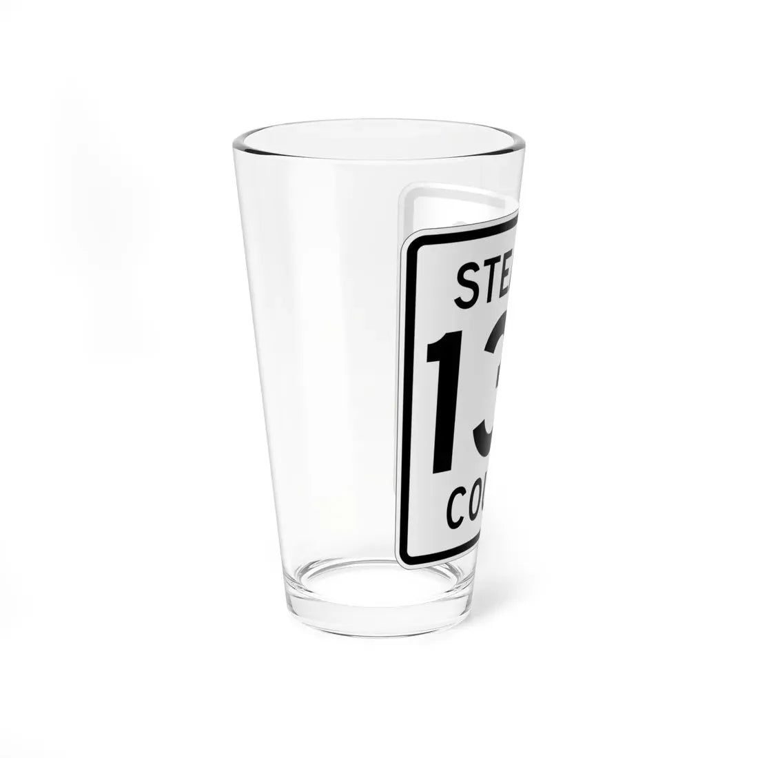 Stearns County Route 134 (Minnesota) (Road Sign) Pint Glass 16oz - Go Mug Yourself