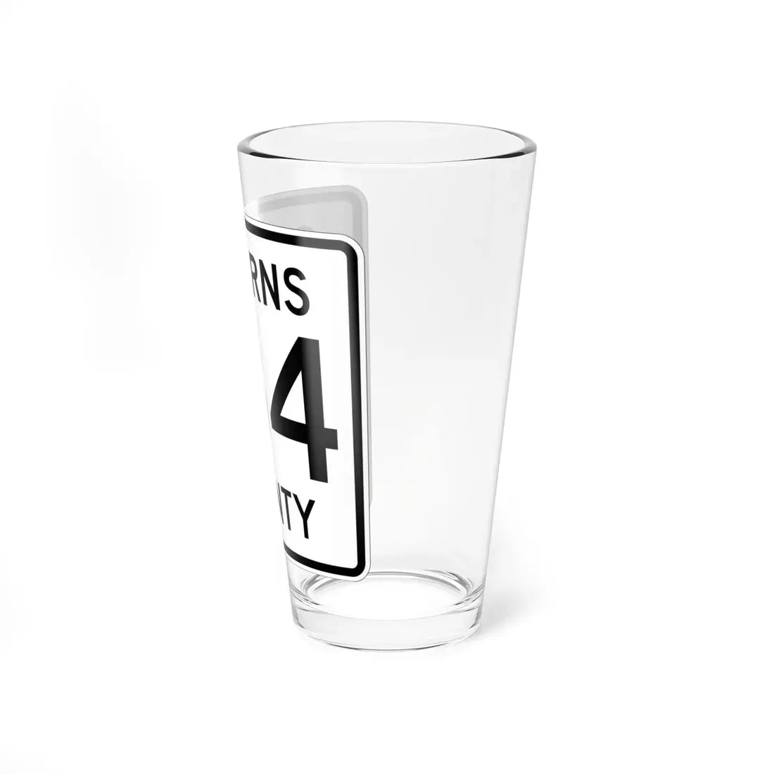 Stearns County Route 134 (Minnesota) (Road Sign) Pint Glass 16oz - Go Mug Yourself