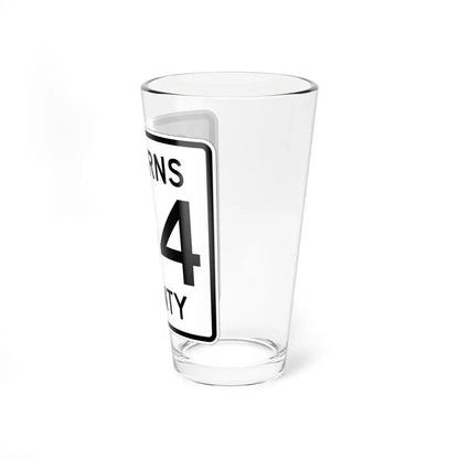 Stearns County Route 134 (Minnesota) (Road Sign) Pint Glass 16oz - Go Mug Yourself