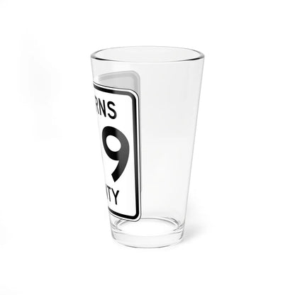 Stearns County Route 159 (Minnesota) (Road Sign) Pint Glass 16oz - Go Mug Yourself