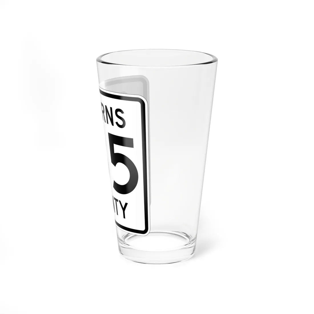 Stearns County Route 185 (Minnesota) (Road Sign) Pint Glass 16oz - Go Mug Yourself