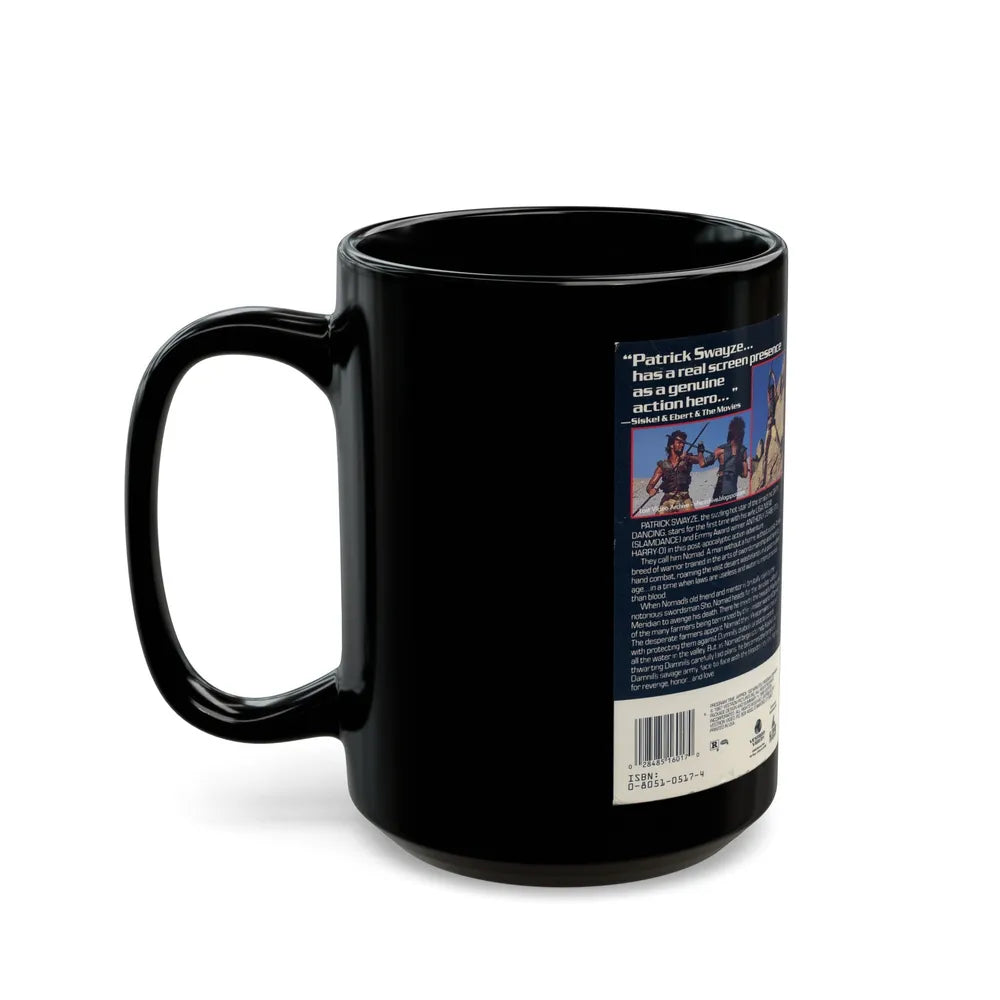 STEEL DAWN (VHS COVER) - Black Coffee Mug-Go Mug Yourself