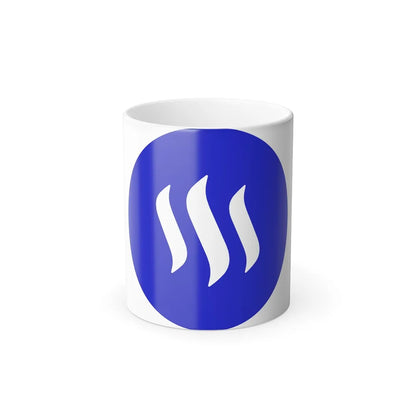 STEEM STEEM (Cryptocurrency) Color Changing Mug 11oz-11oz-Go Mug Yourself