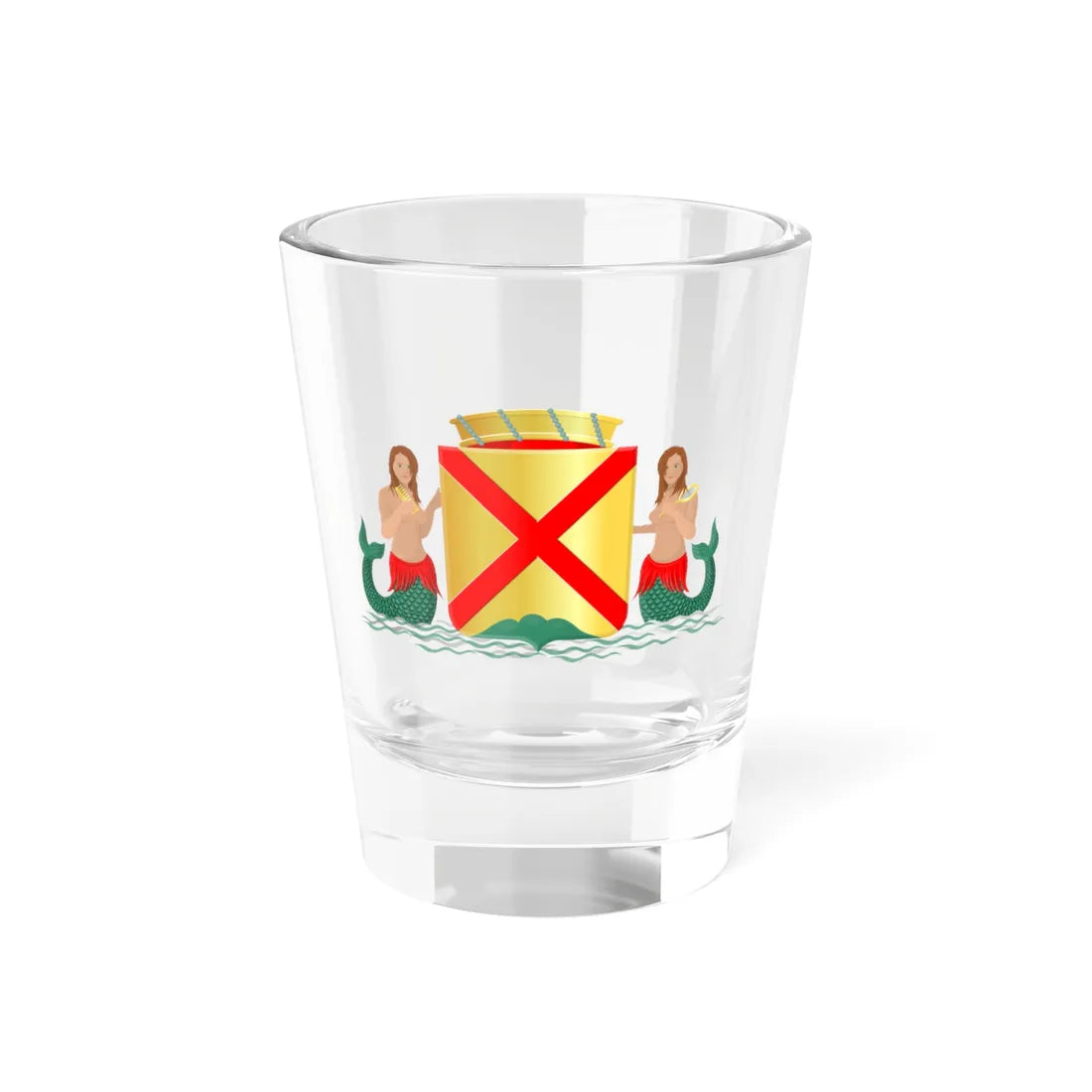 Steenbergen gemeentewapen (Netherlands) (Coat of Arms) Shot Glass 1.5oz 1.5oz - Go Mug Yourself