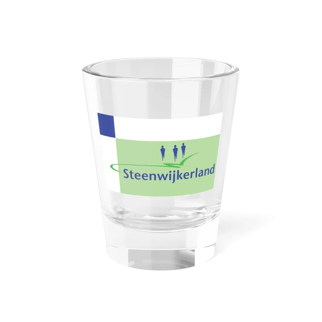 Steenwijkerland vlag (Netherlands) Shot Glass 1.5oz 1.5oz - Go Mug Yourself