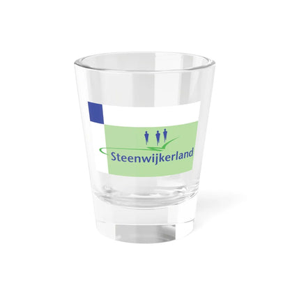 Steenwijkerland vlag (Netherlands) Shot Glass 1.5oz 1.5oz - Go Mug Yourself