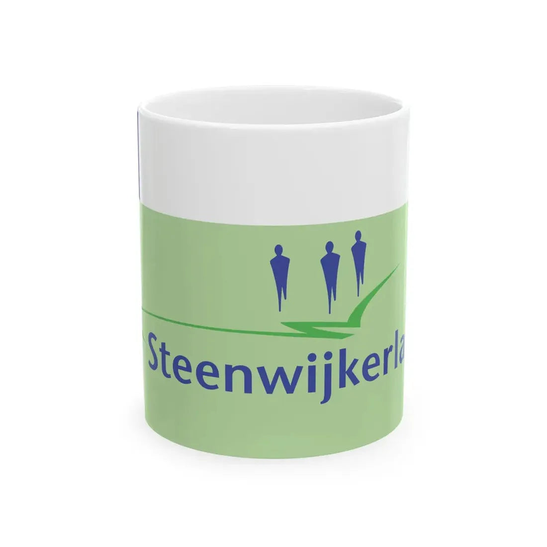 Steenwijkerland vlag (Netherlands) White Coffee Mug 11oz - Go Mug Yourself